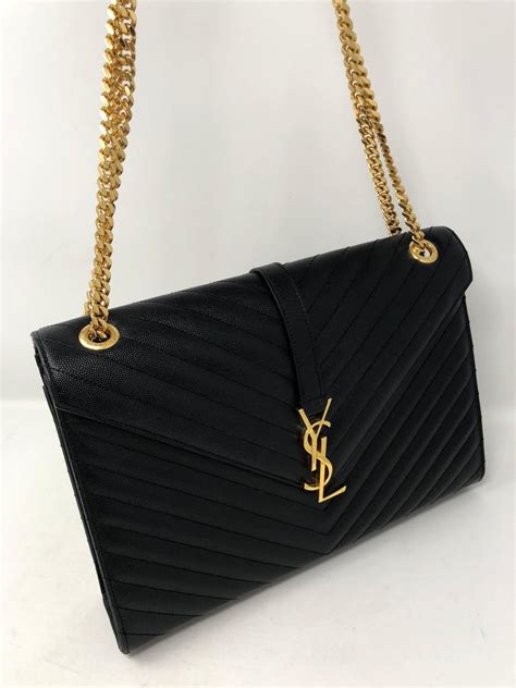 black ysl purse bag|YSL black purse price.